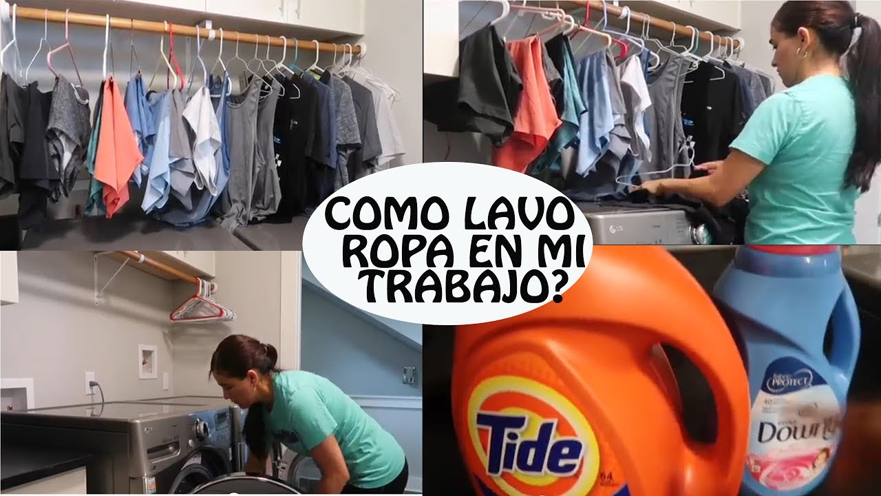 Rapidito de Limpieza: Como lavo la ropa en mi trabajo??