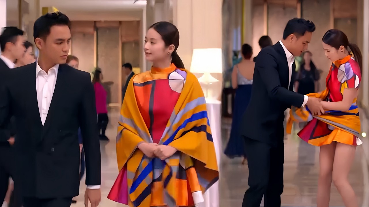Cô gái nghèo mặc đồ 