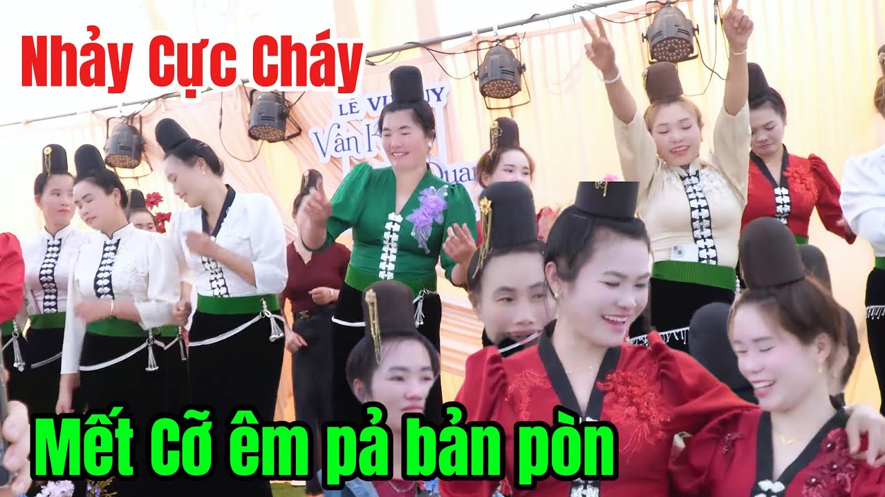 Nhạc sàn thái cực bốc nhảy mừng lễ vu quy Vân Kiều - Lò Quang bản pòn xã chiềng mai sơn la 13/3/2026