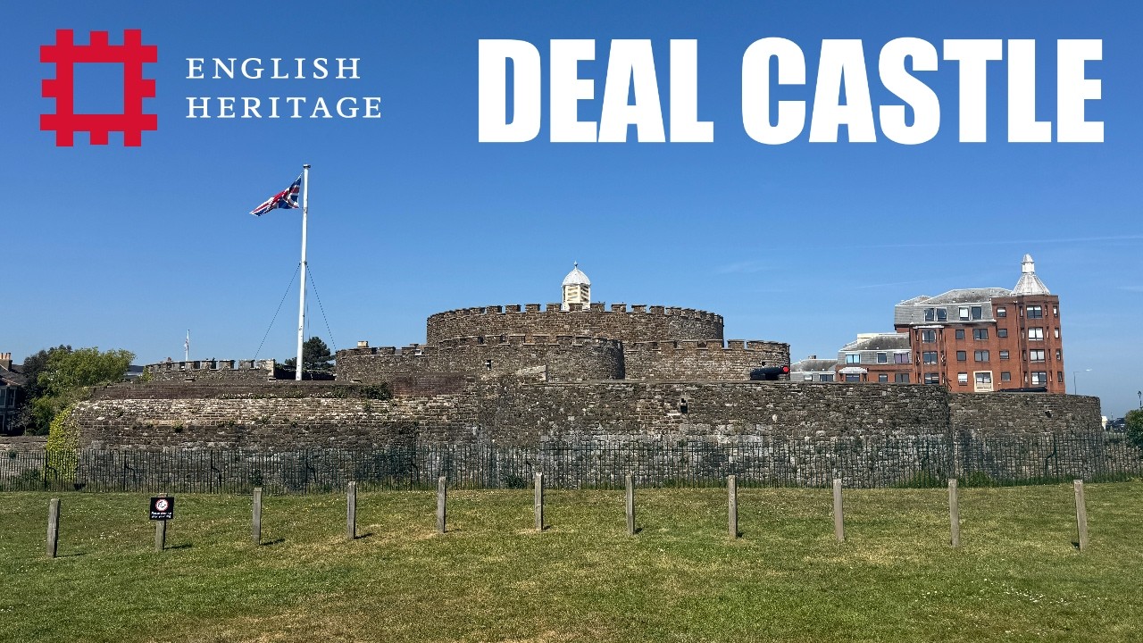 DEAL CASTLE walkthrough 2025 English Heritage UK
