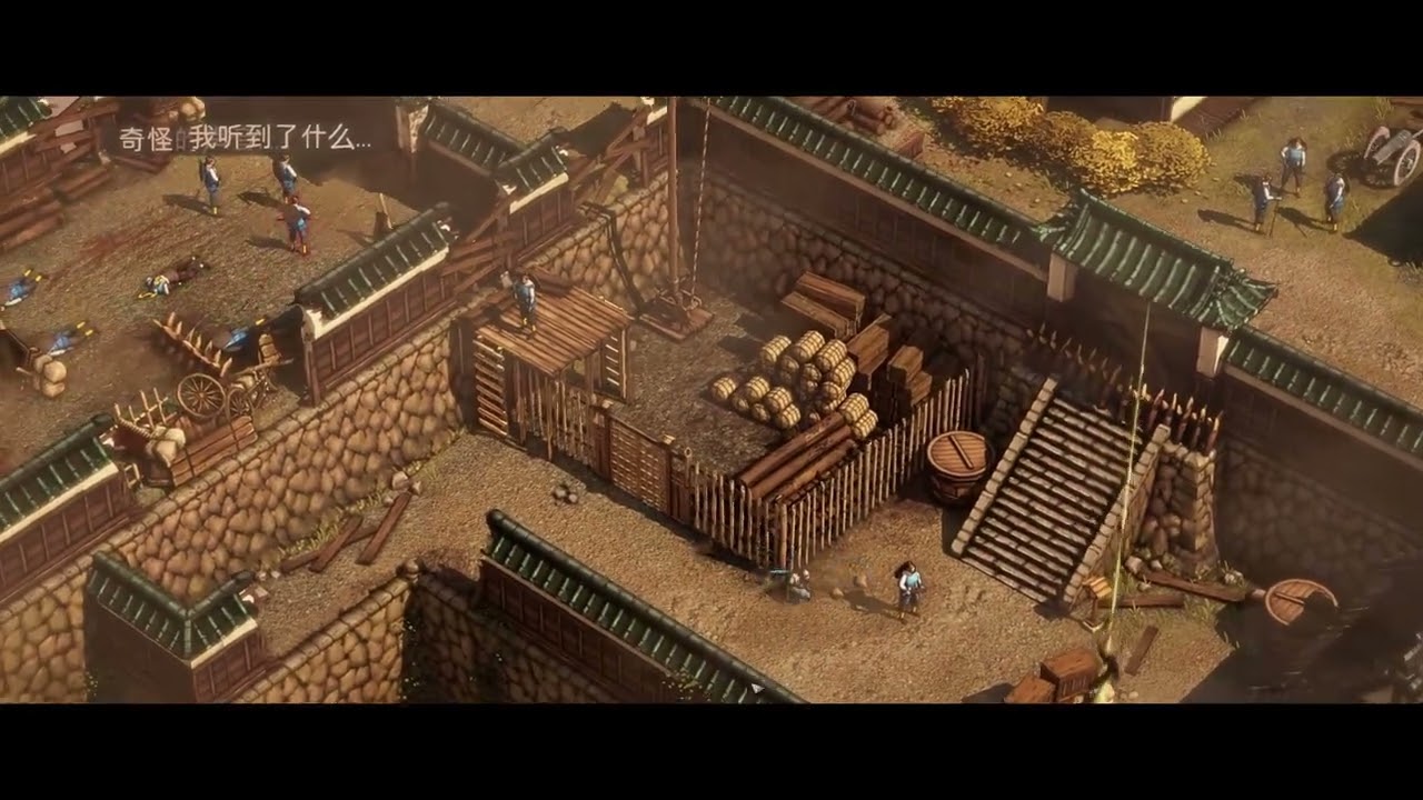 Shadow Tactics Blades of the Shogun Osaka Castle speedrun (hardcore/no alarm)