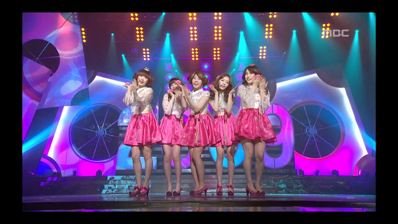 KARA - Pretty Girl, 카라 - 프리티 걸, Music Core 20090103