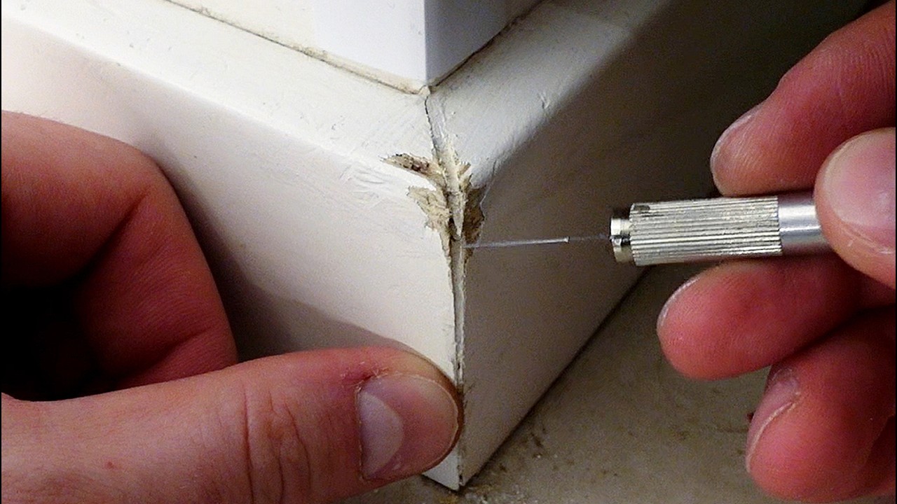 This Repair Method Will Shock You! How to perfectly restore damage to baseboards at home