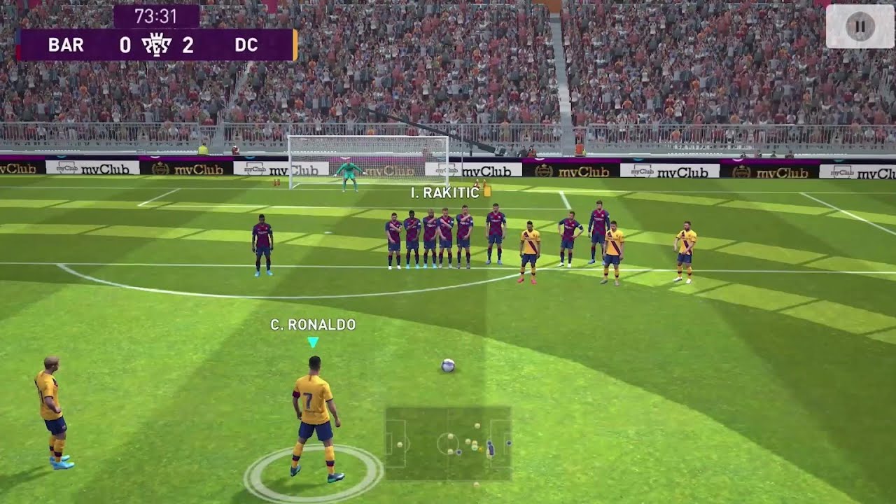 Pes 2020 Mobile Pro Evolution Soccer Android Gameplay #34