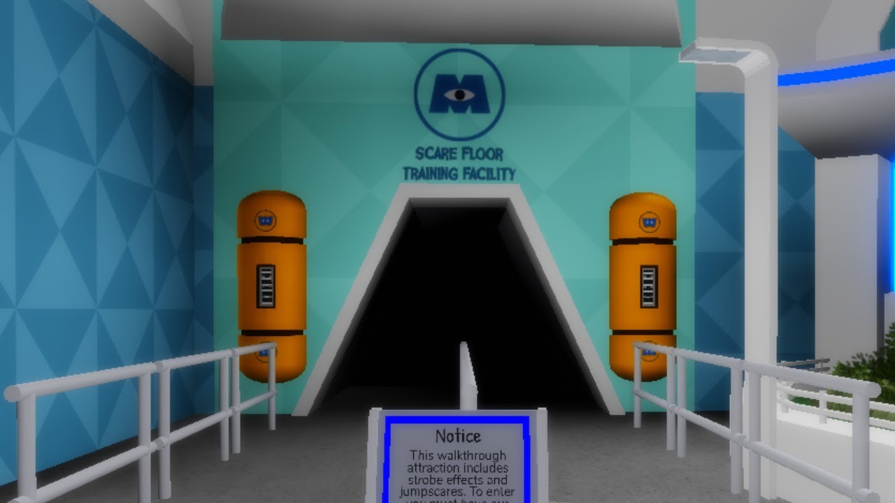 Scare Floor Training Facility Maze II Disneyland Wales 2022