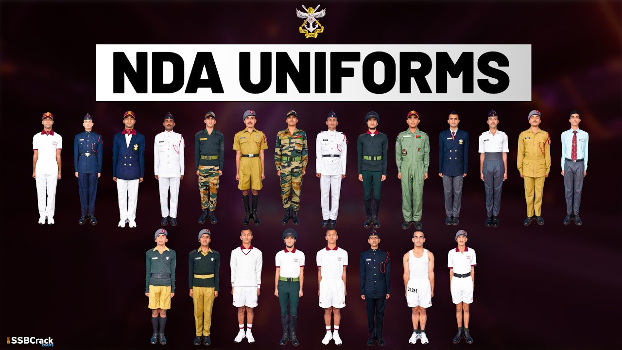 26 Uniforms of a NDA Cadet