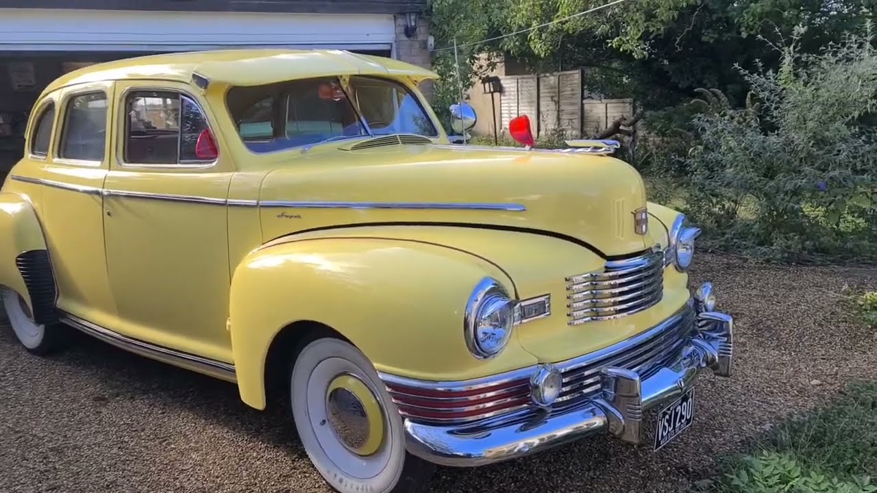 1947 Nash 600 Super 4dr Brougham Trunkback Saloon