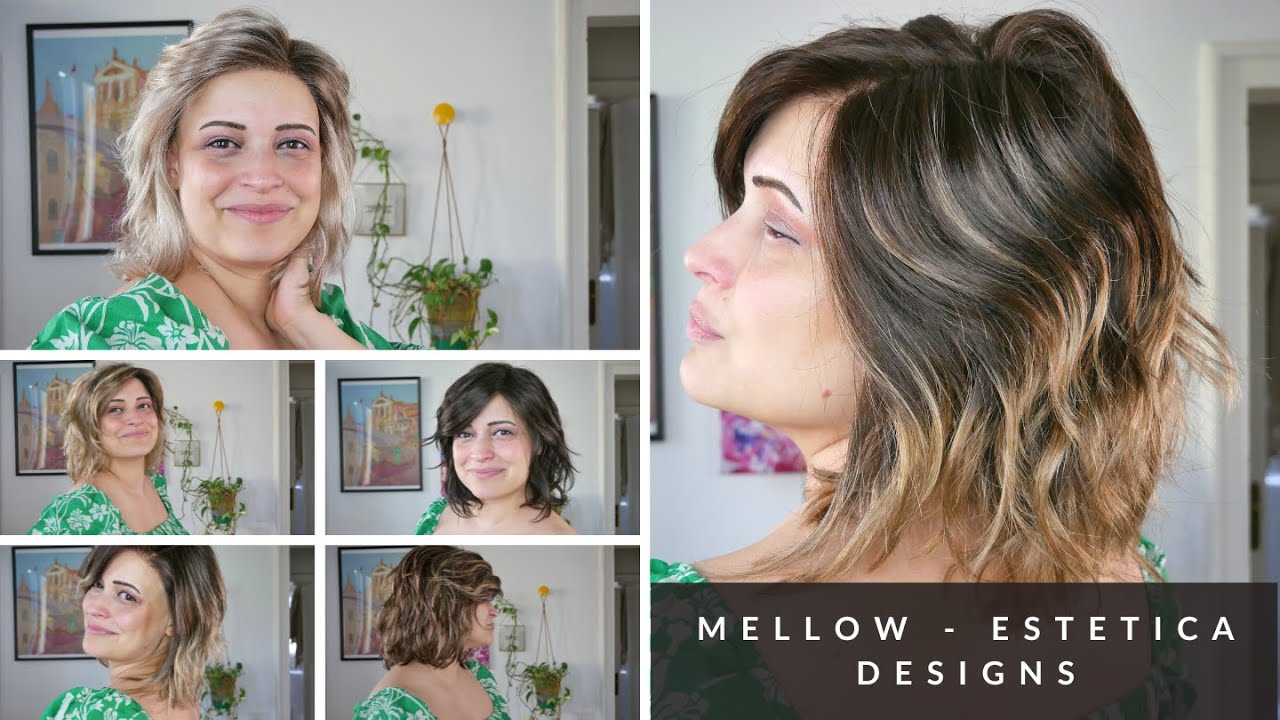 #parrucca sintetica I Mellow by Estetica Designs 6 colori