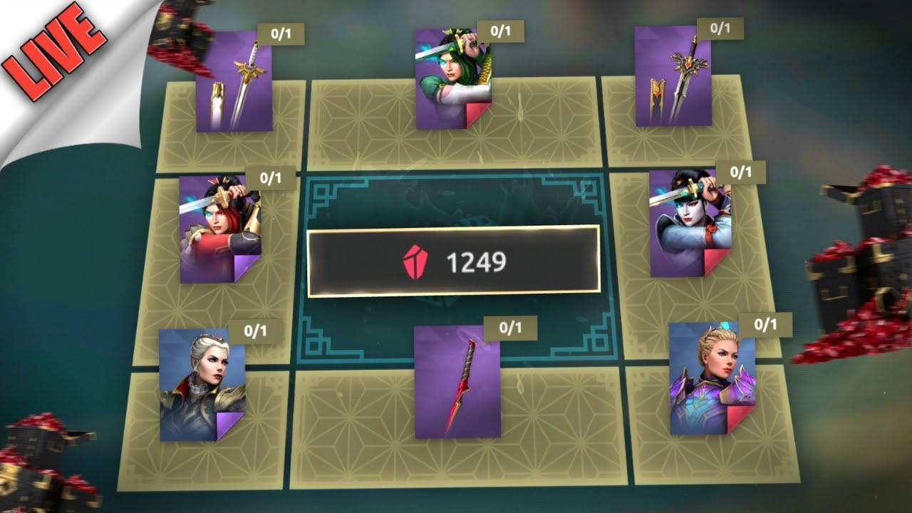 1249 Gems = 1 Spin 🥲| SF4 Rank Push 🔥| Shadow Fight 4 Live