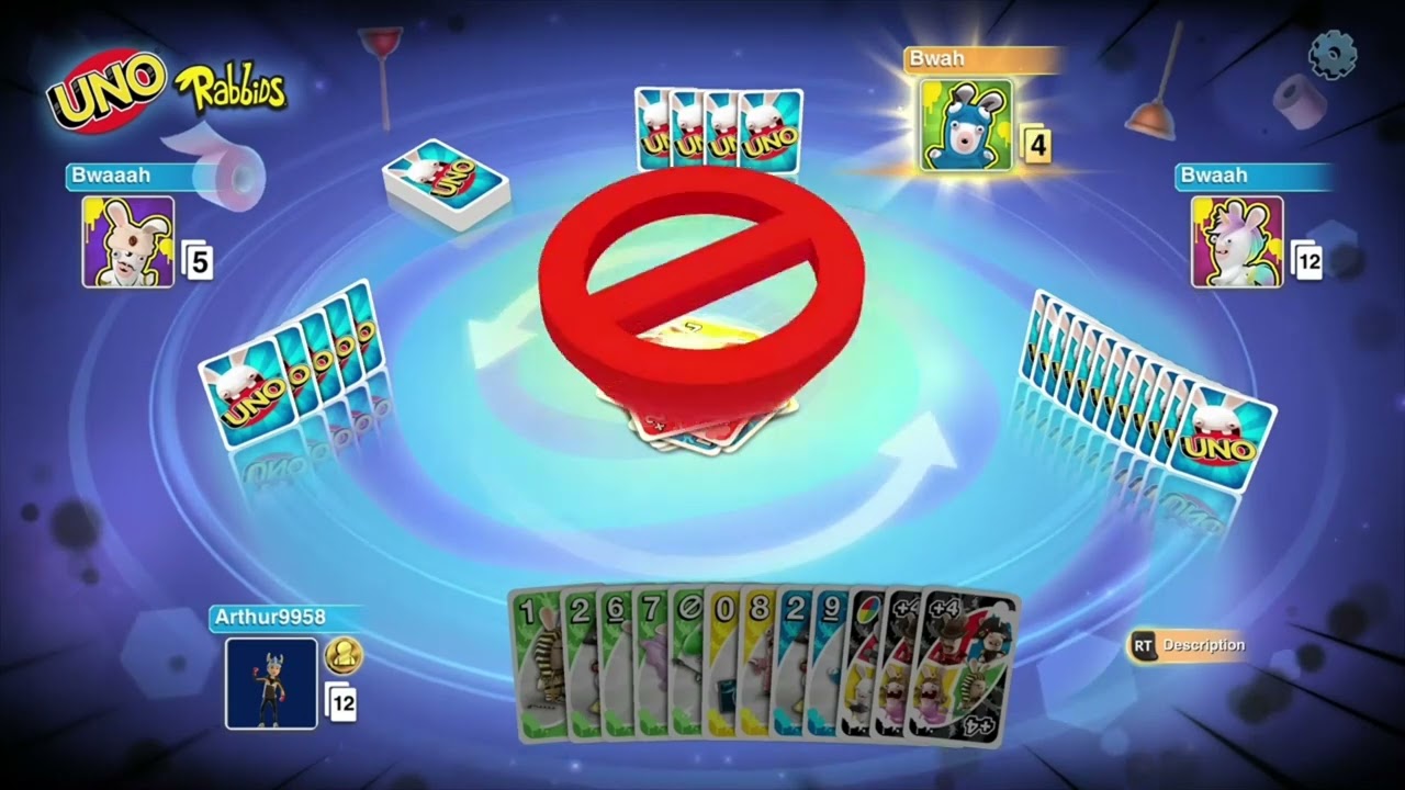 Uno game against the ai (xbox one edition)