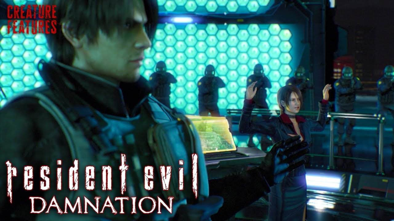 Leon And Ada Caught At The Main Hive | Resident Evil: Damnation | Creature Features