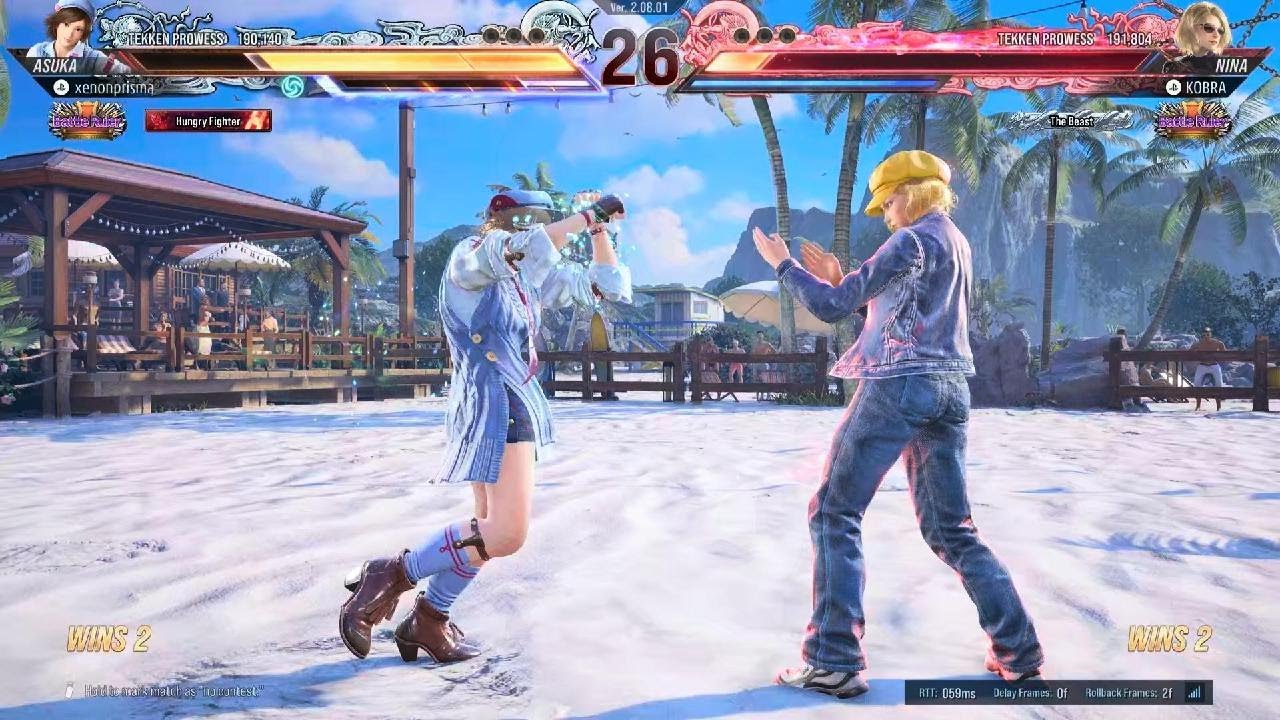 TEKKEN8_Xenon vs KOBRA (defeat)