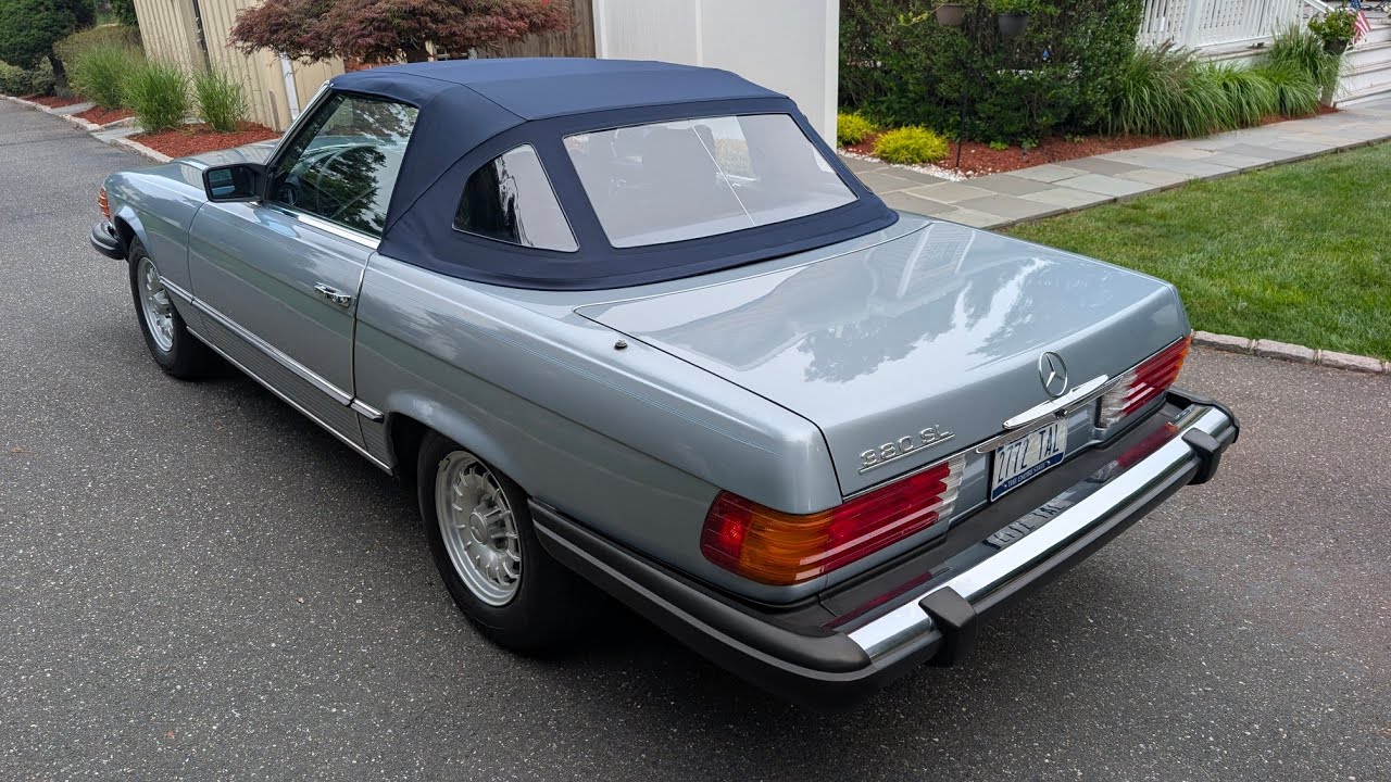 2 Owner 1984 Mercedes 380SL Convertible For Sale~55k Miles~Hardtop~Beautiful Condition! 
