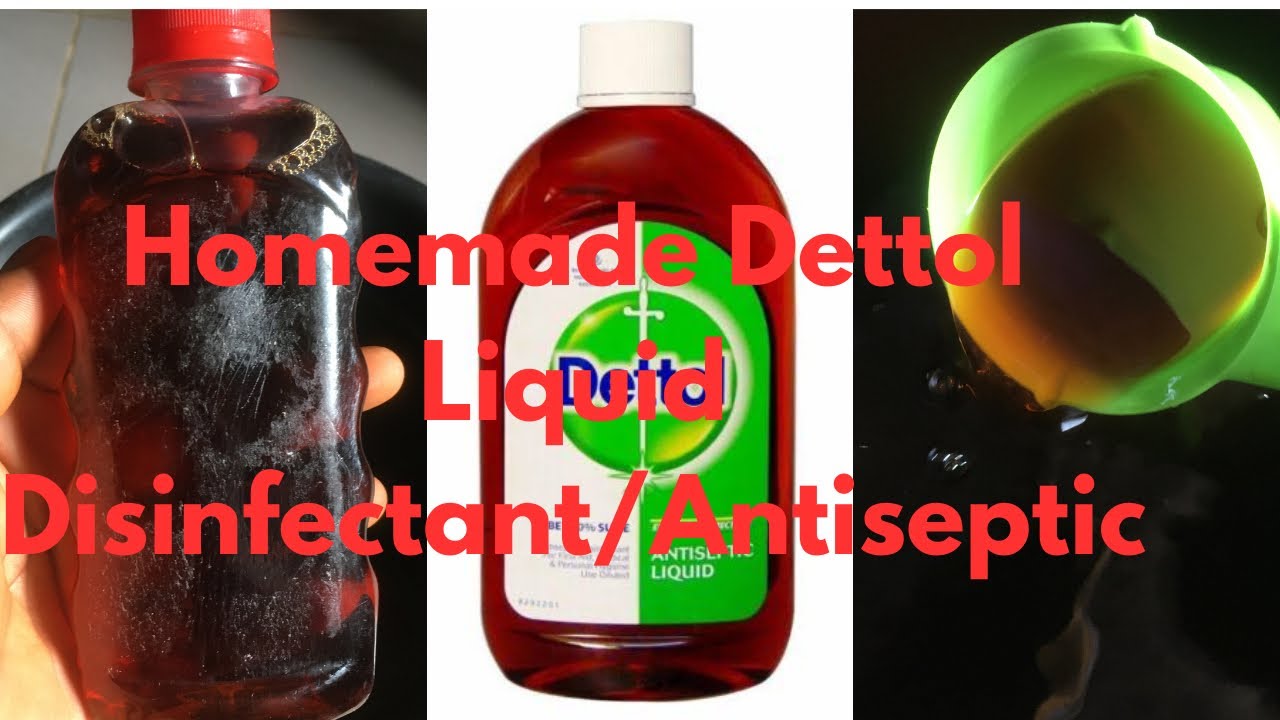How to make DETTOL liquid disinfectant / Dettol antiseptic at home