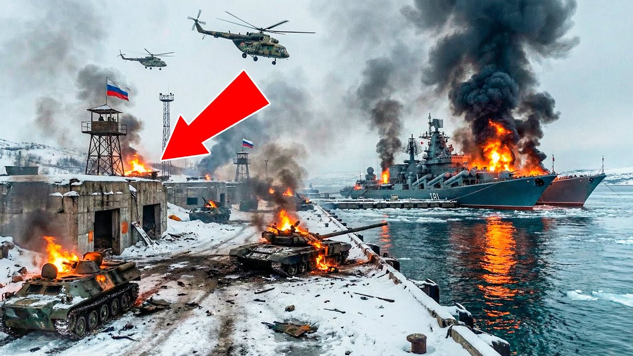 Украина Дождалась, пока Россия Переместит Войска в Гренландию — Затем Взорвала Базу в Крыму