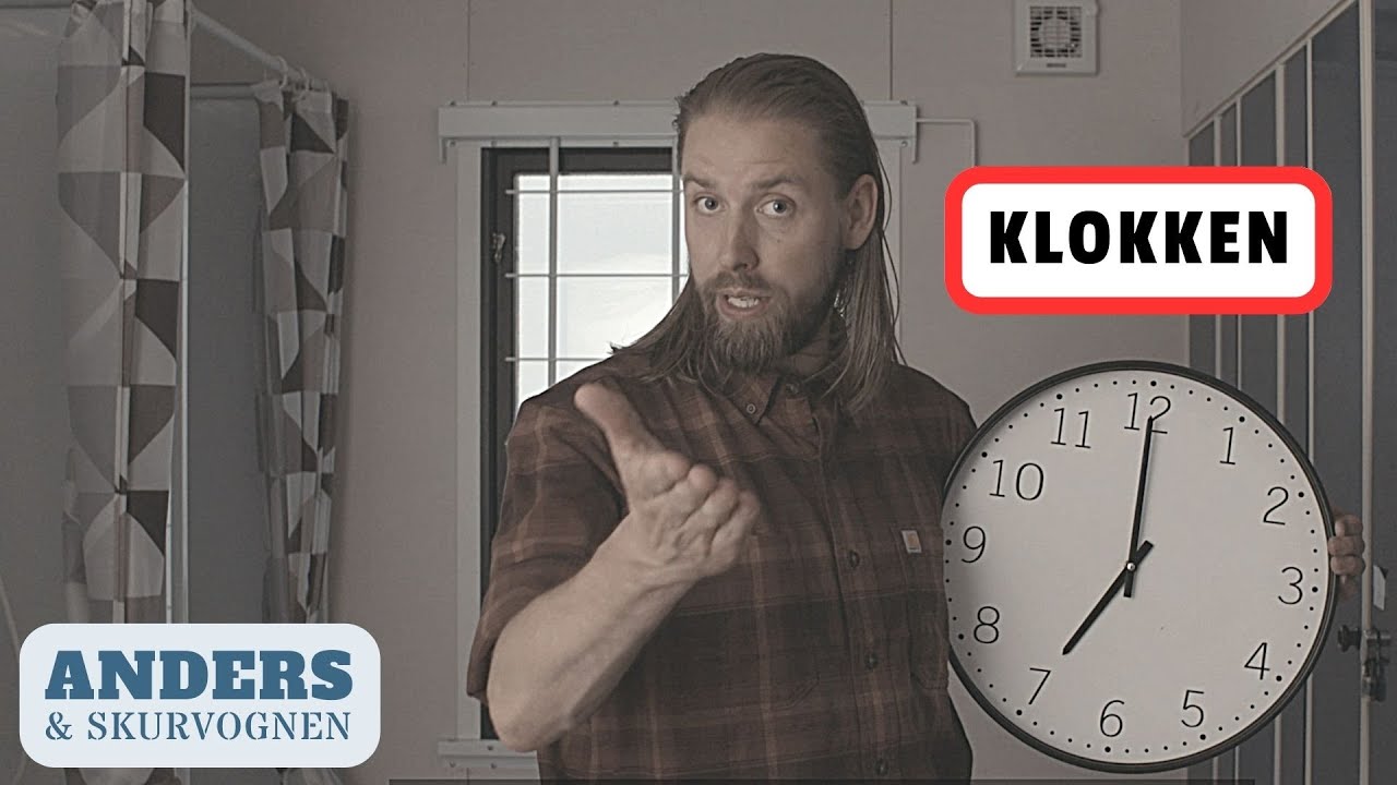 Anders & Skurvognen - Håndværkernes forhold til klokken