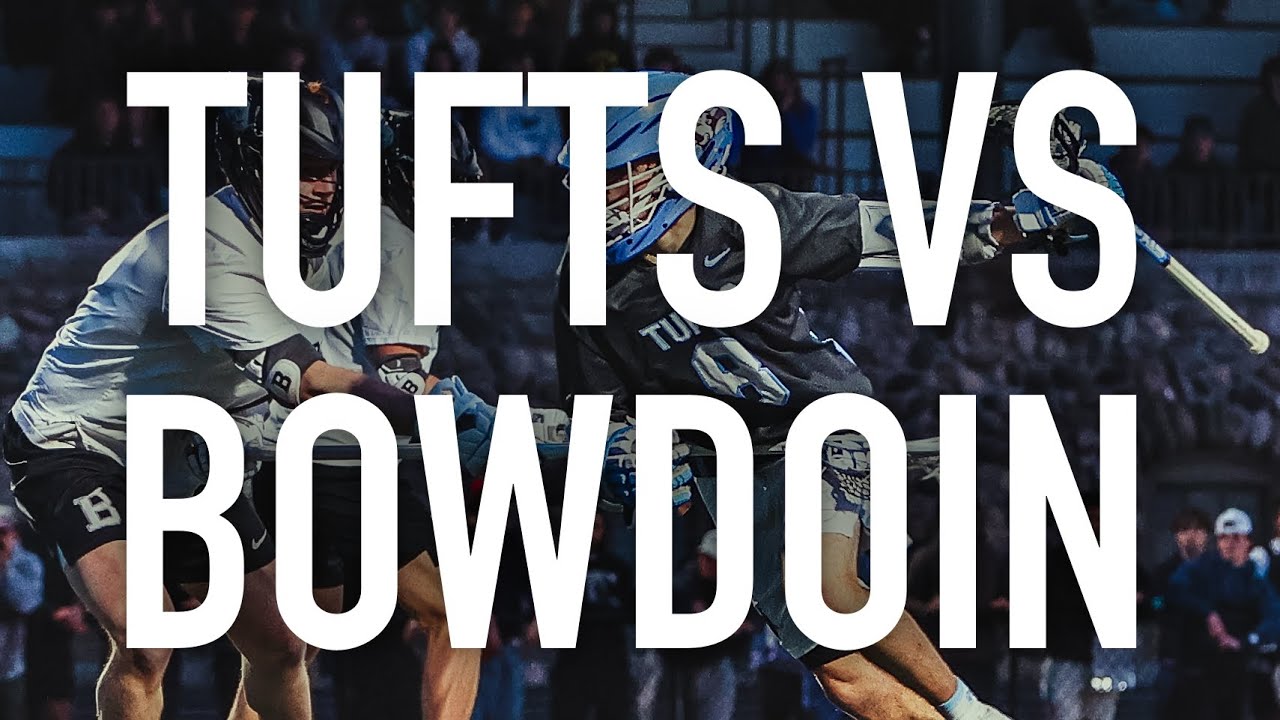 Tufts Lacrosse vs Bowdoin / 2025 Highlights