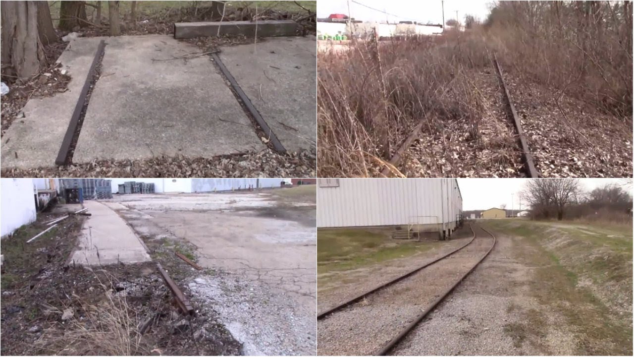 Abandoned Monon Railroad Remnants + Unused Tracks in Monticello, Indiana