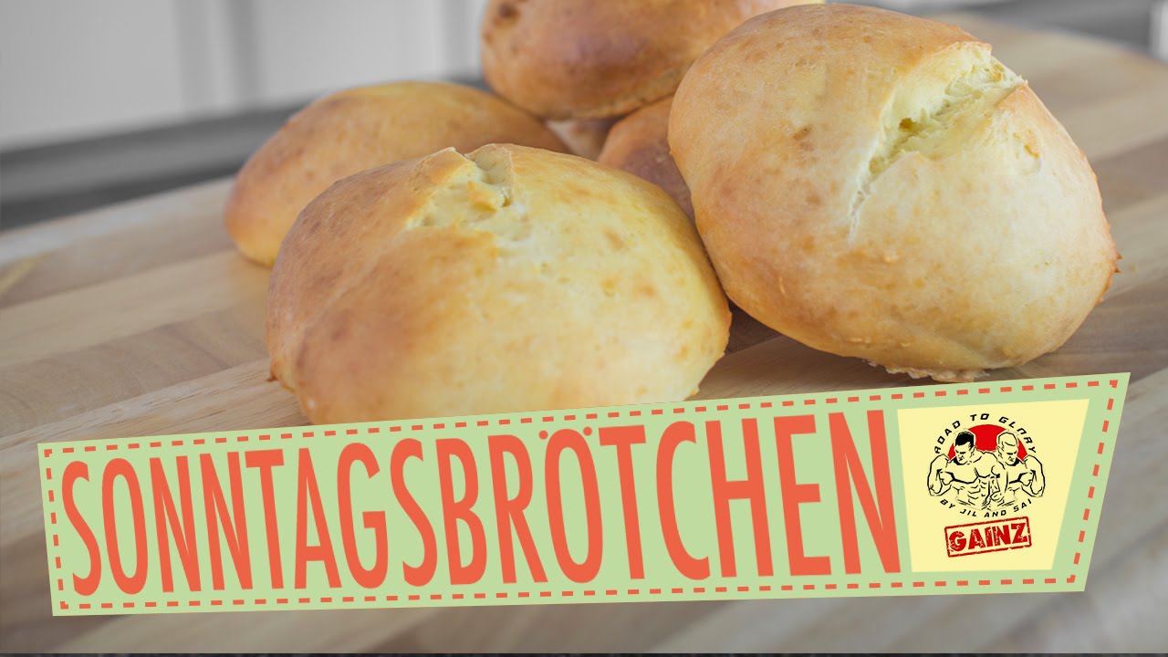 Fitness Rezepte - Protein Sonntags Br&ouml;tchen - Road to Glory Gainz Mcello - Koch & Back Vlog