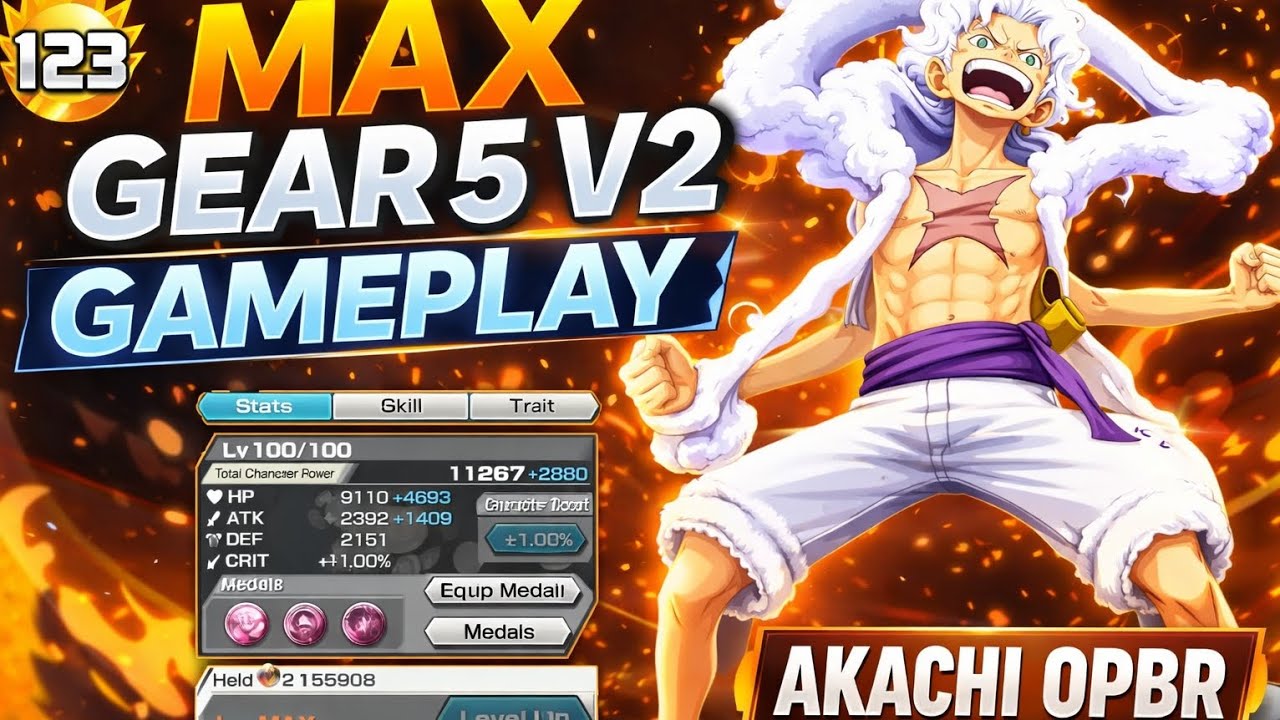 لوفي ماكس 😱 أمتع وأقوى شخصية في اللعبة!Luffy Max 😱 The Most Fun & Strongest Character! | Bounty Rush