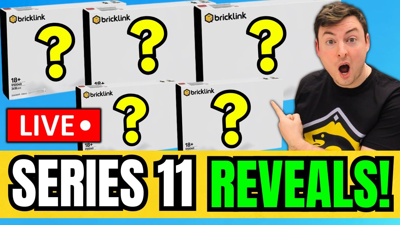 Финалисты LEGO Bricklink Series 11 ПРЕДСТАВЛЕНЫ на Brickworld Chicago! ПРЯМАЯ РЕАКЦИЯ!