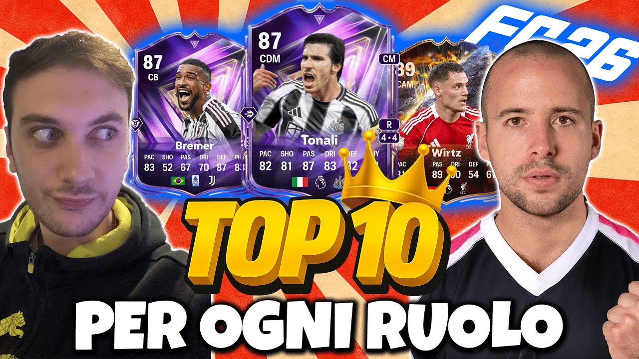 🏆 FC26 TOP 10 per OGNI RUOLO!! – con PRINSIPE!