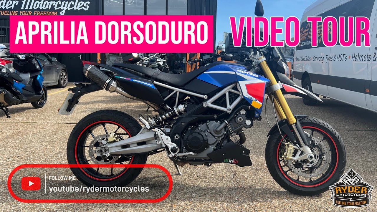 2016 Aprilia Dorsoduro 750 - Used Bike Video Tour #aprilia #dorsoduro #apriliadorsoduro