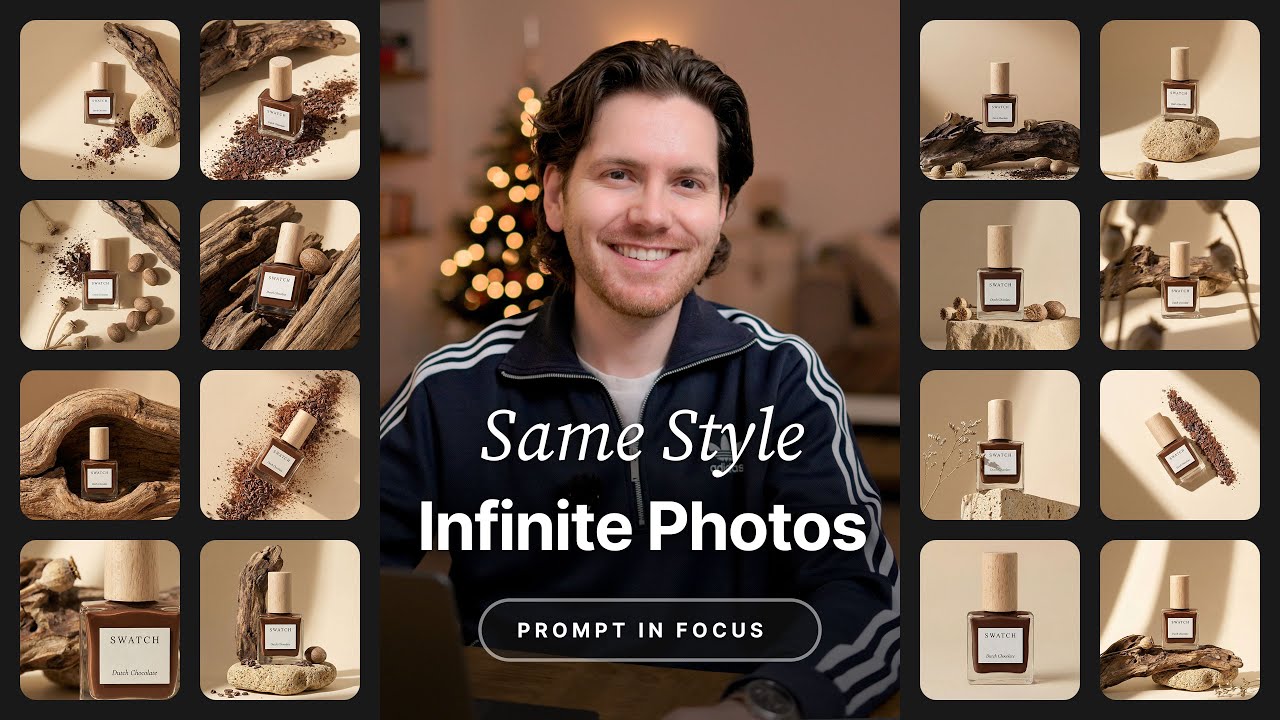 This Prompt Creates an Entire Photoshoot with just Two Words • Nano Banana • Gemini 3