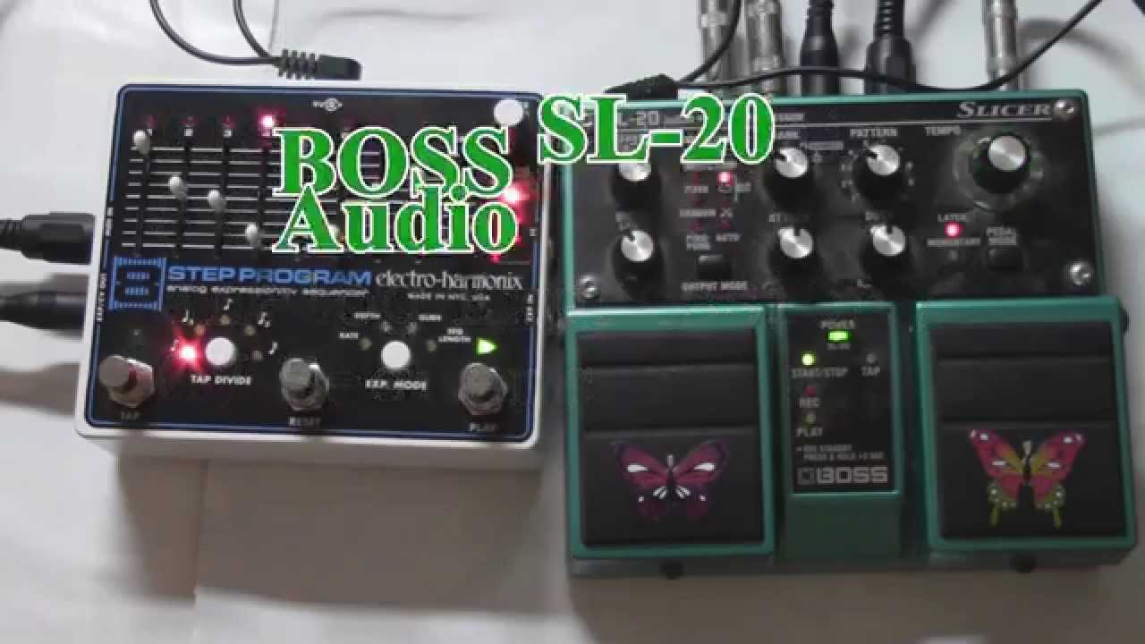 Ghetto Byrd Gear Test: Electro-Harmonic 8-Step + Boss Slicer
