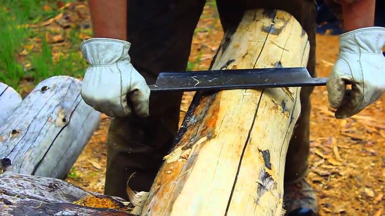 The Drawknife Part 1 - Tips & Techniques for Hand Peeling Logs