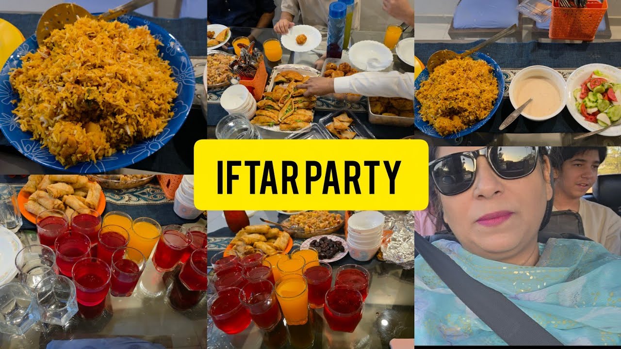 RAMZAN ki Pehli Iftar Party/signature  biryani/ramzan ki berkat//