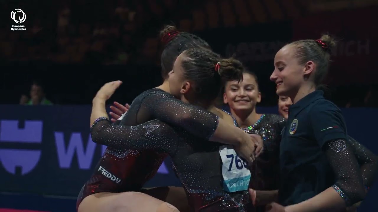 Highlights Junior Women's Artistic Gymnastics Qualification, team and all-around #munich2022