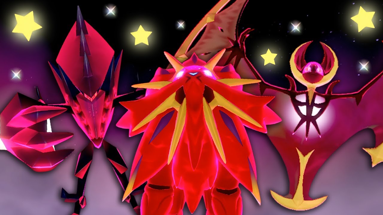 SHINY LEGENDARY POKEMON from GEN 7 in DYNAMAX ADVENTURES