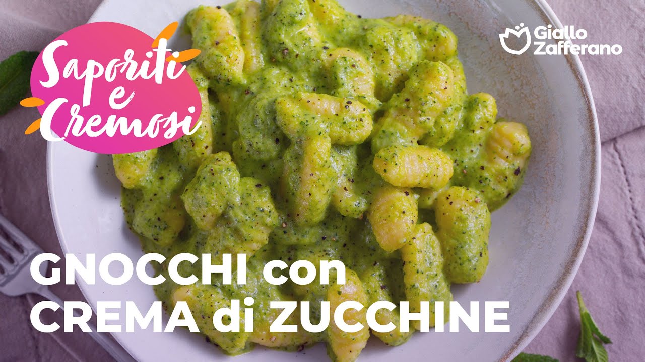 GNOCCHI FATTI in CASA con CREMA di ZUCCHINE: CREMOSIT&Agrave; e SAPORE SPETTACOLARI🤤💚🌿