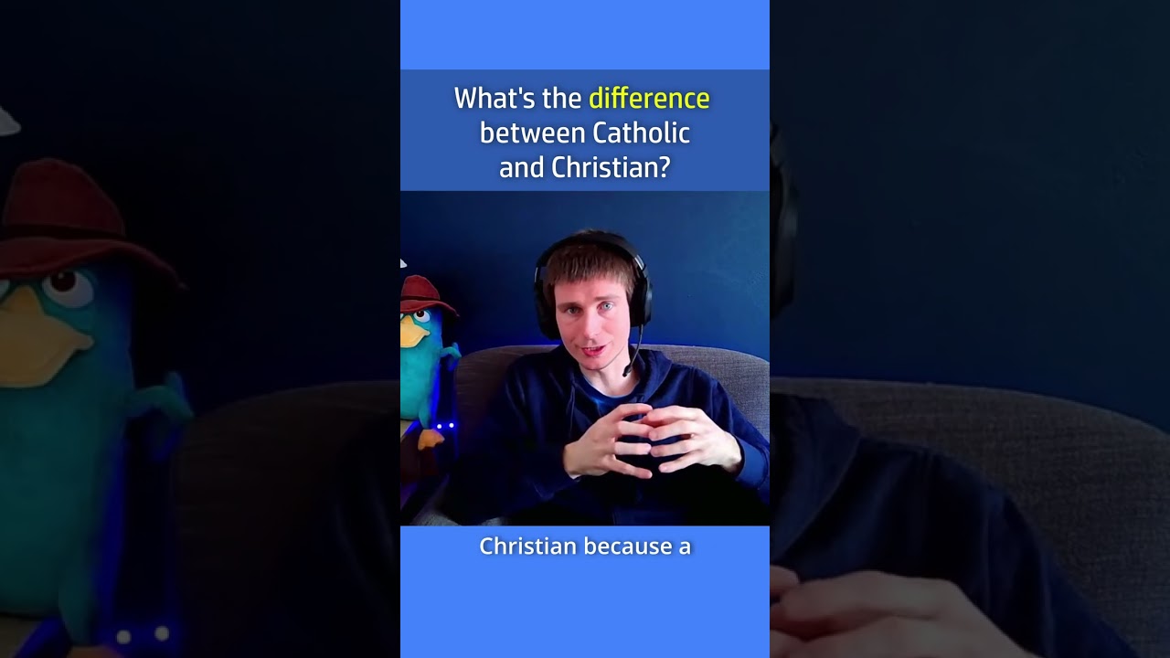 What's the DIFFERENCE Between Catholic and Christian? 
