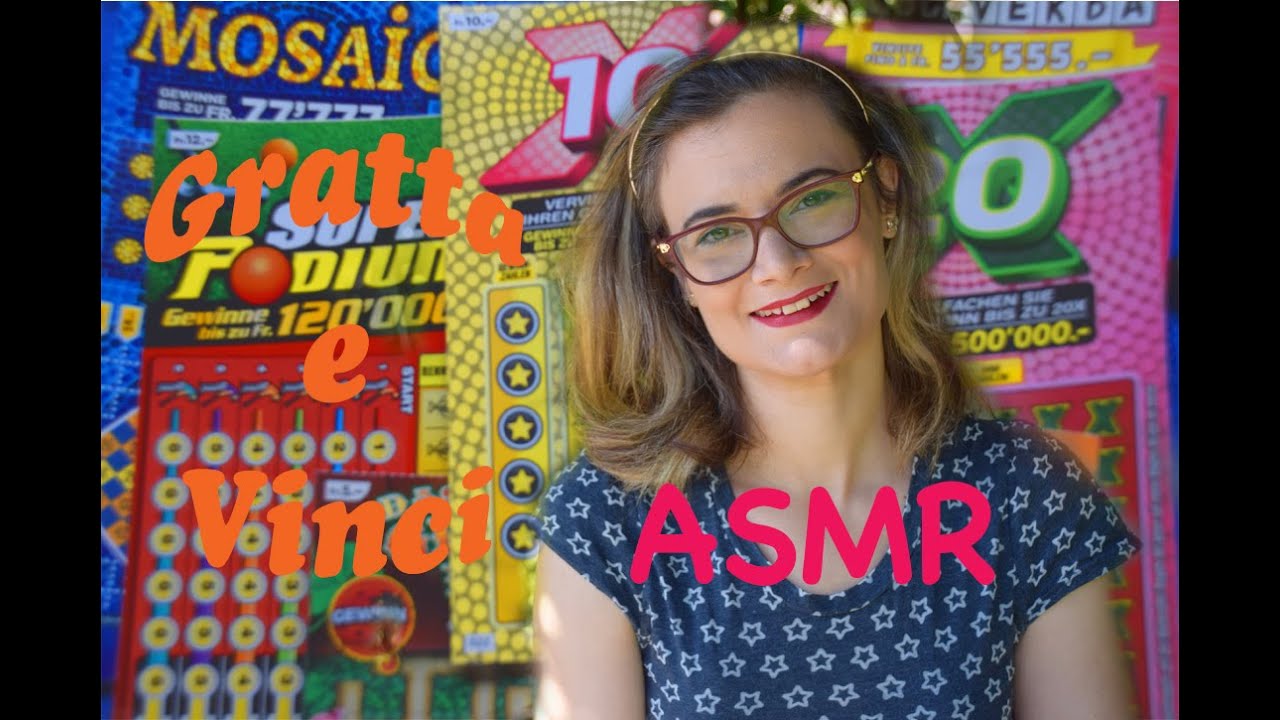 DOPPIO ASMR gratta e vinci (scratch and win)