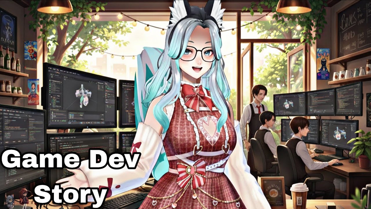 Hi sayang, Game Dev Story: Team Up?![Vtuber / Virtual Youtuber Indonesia]
