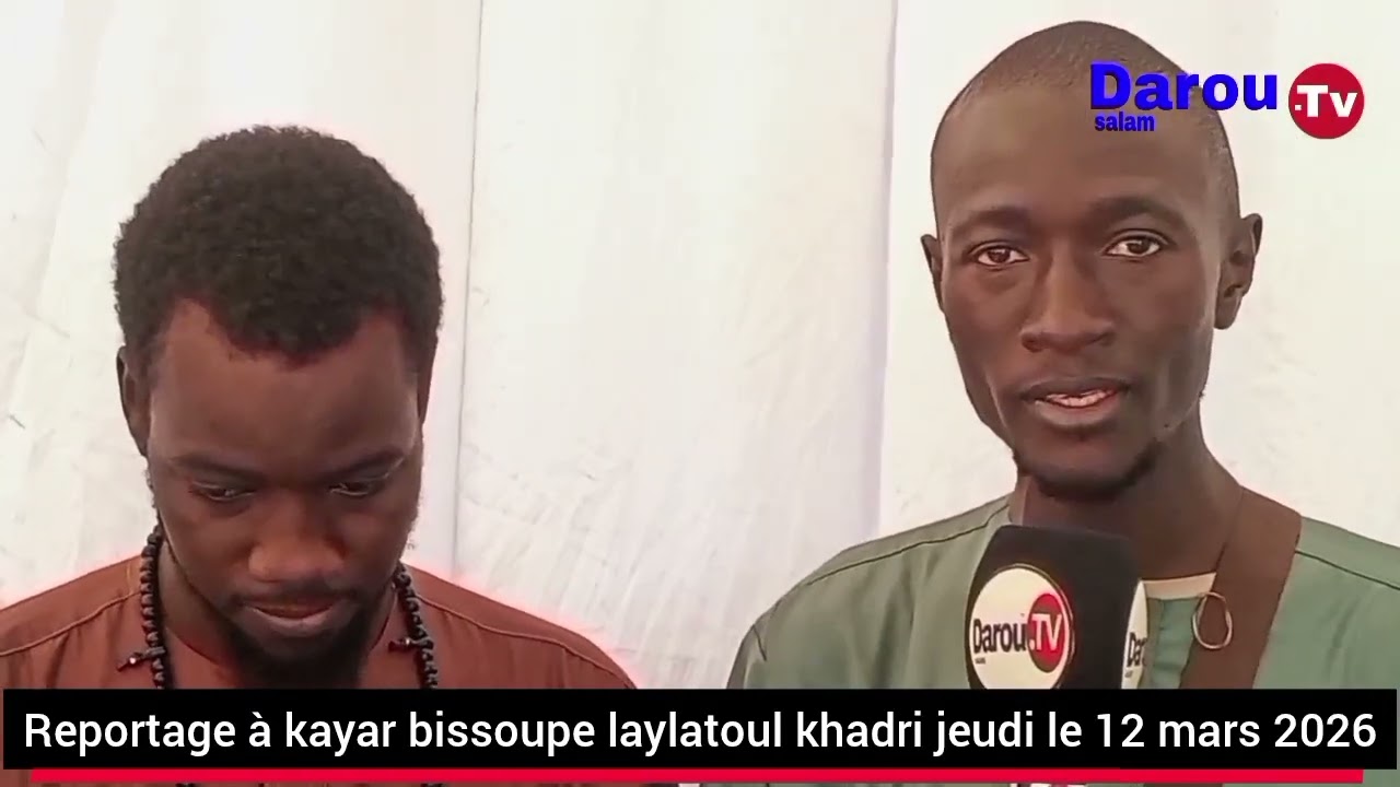 Bissoupe laylatoul khadri jeudi le 12mars 2026