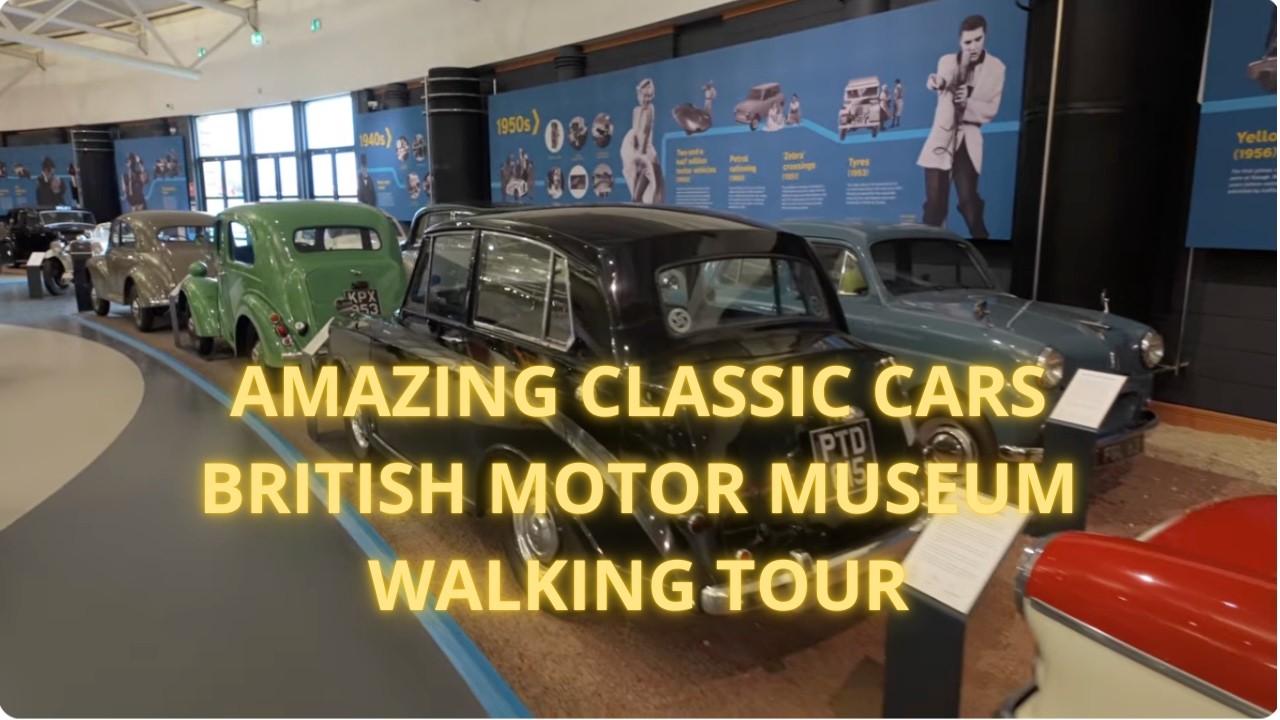 British Motor Museum Gaydon 🚗 | Full 4K Walking Tour | Original Sound