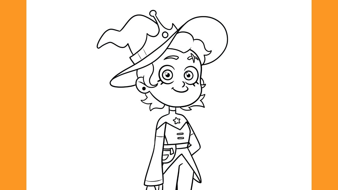 How to Draw LUZ NOCEDA (WITCH) | The Owl House