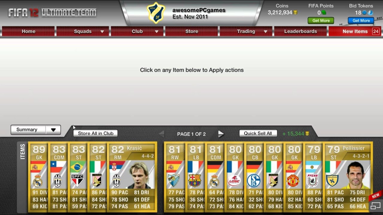 FIFA 12 Ultimate Team | 100k Jumbo Rare Player Pack | 99 Messi special
