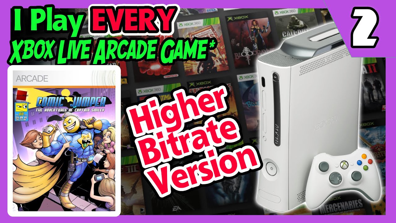Comic Jumper (on XBLA)(higher bitrate) - From I Play EVERY Xbox Live Arcade Game Part 2