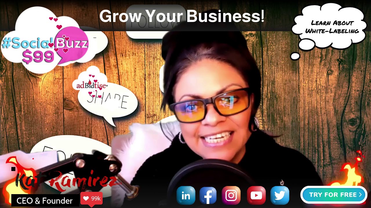 White Labeling Services with SocialBuzz - Sign Up Today