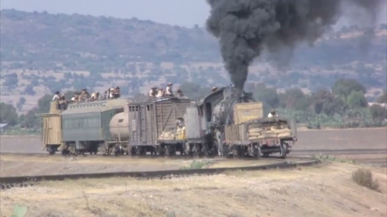 B-Roll Unused Shots: Old Gringo (1988) - Steam Locomotive N.de M. 1150