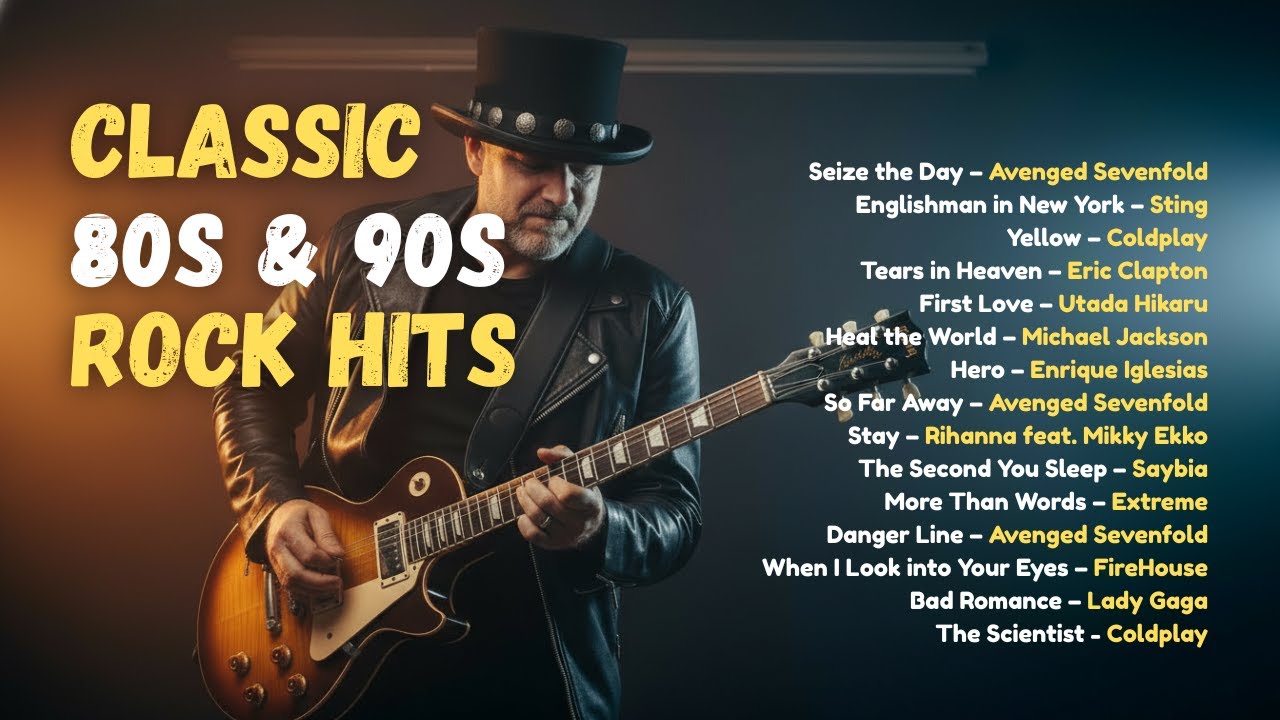 Slow Rock Cover Legends 🎸 – Best of Classic Rock 80s/90s