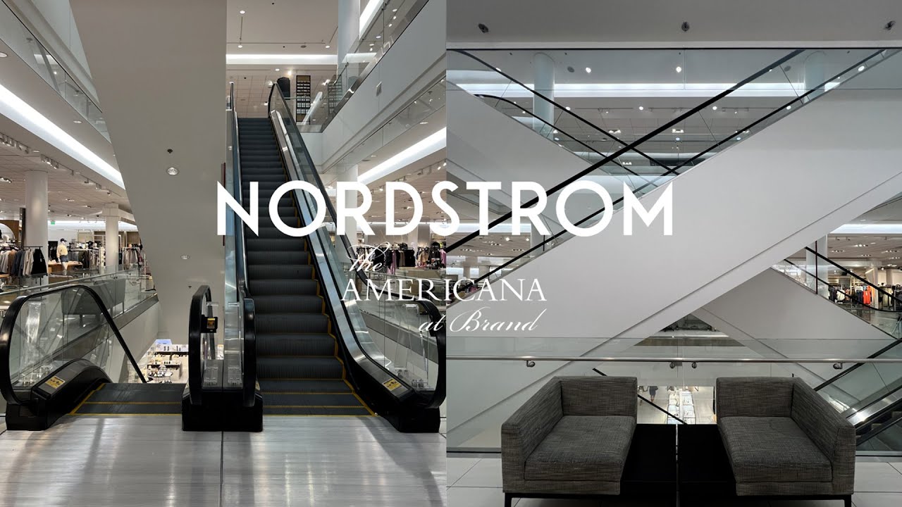 KONE Double-File Escalators - Nordstrom, The Americana at Brand - Glendale, CA