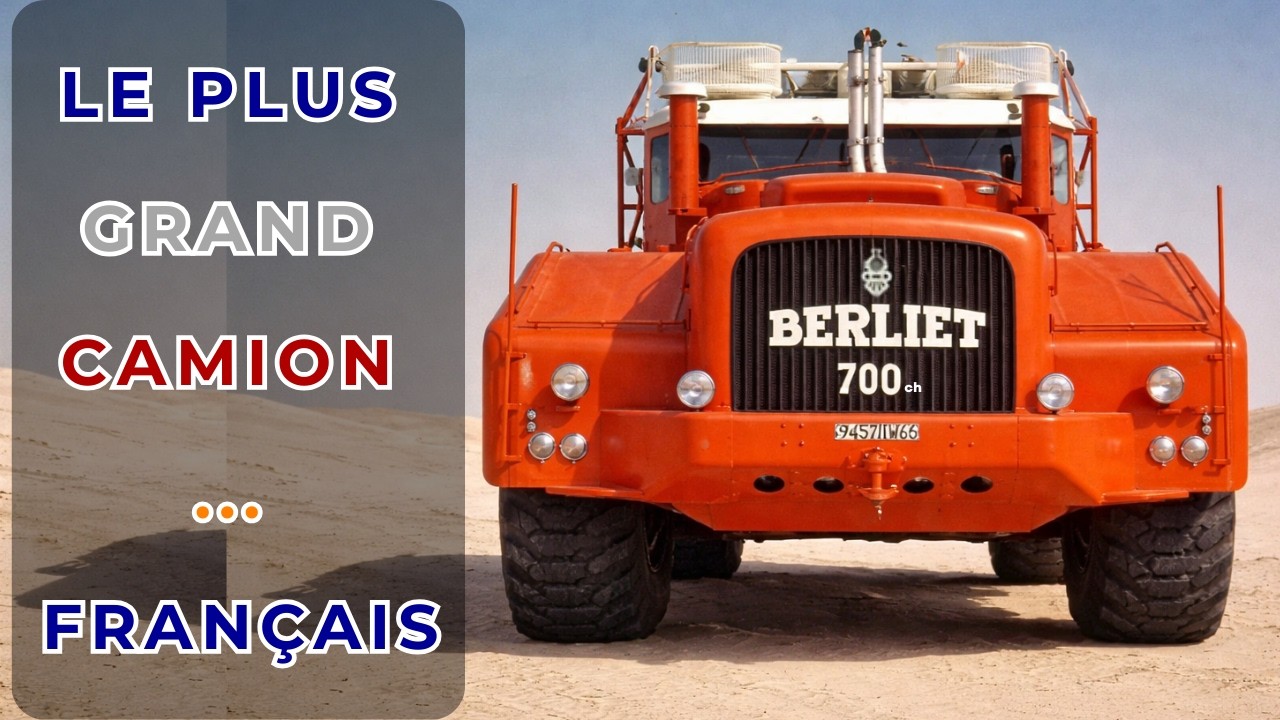 Berliet T100 : Pourquoi l'abandon du plus grand camion français ? Reponse...