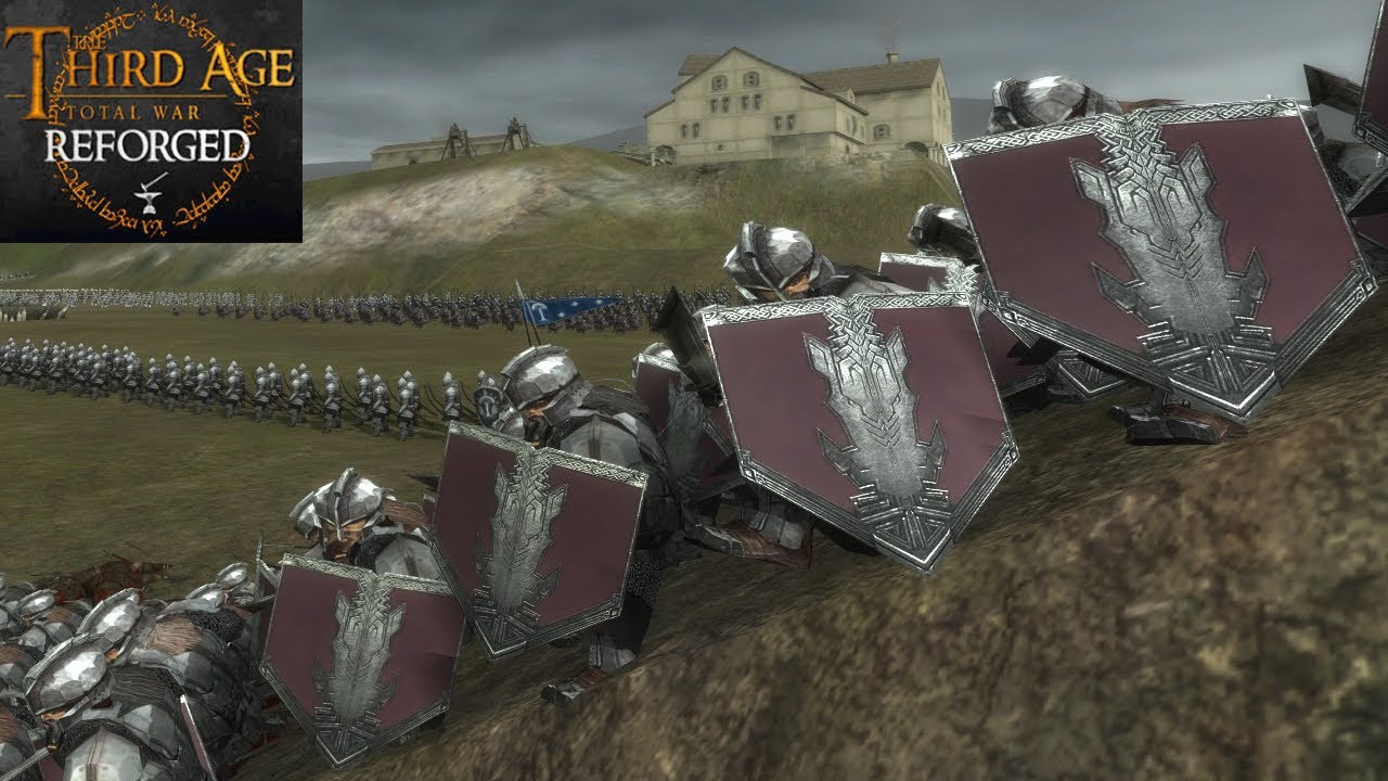THE FREE PEOPLES DEFEND THE WOLD (Siege Battle) - Third Age: Total War (Reforged)