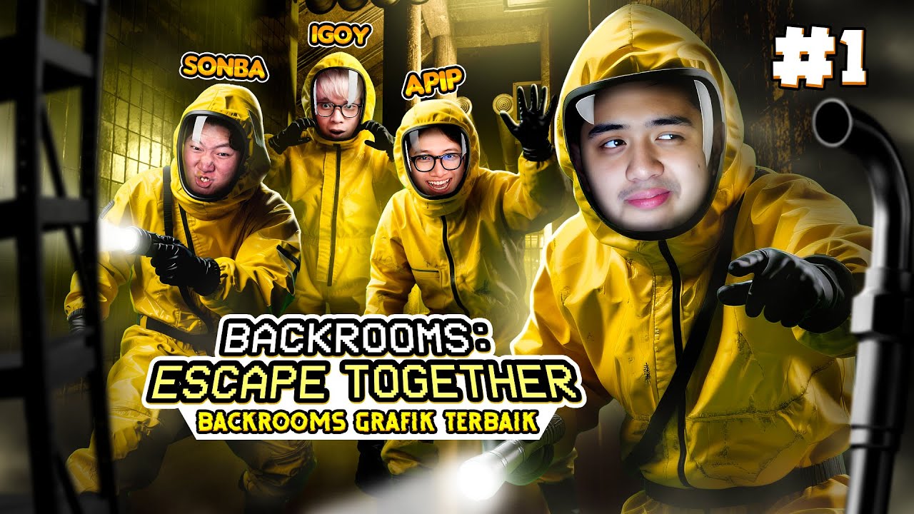 BACKROOM DENGAN GRAFIK TERBAIK SAAT INI !!! [ Backroom Escape Together ] Part 1