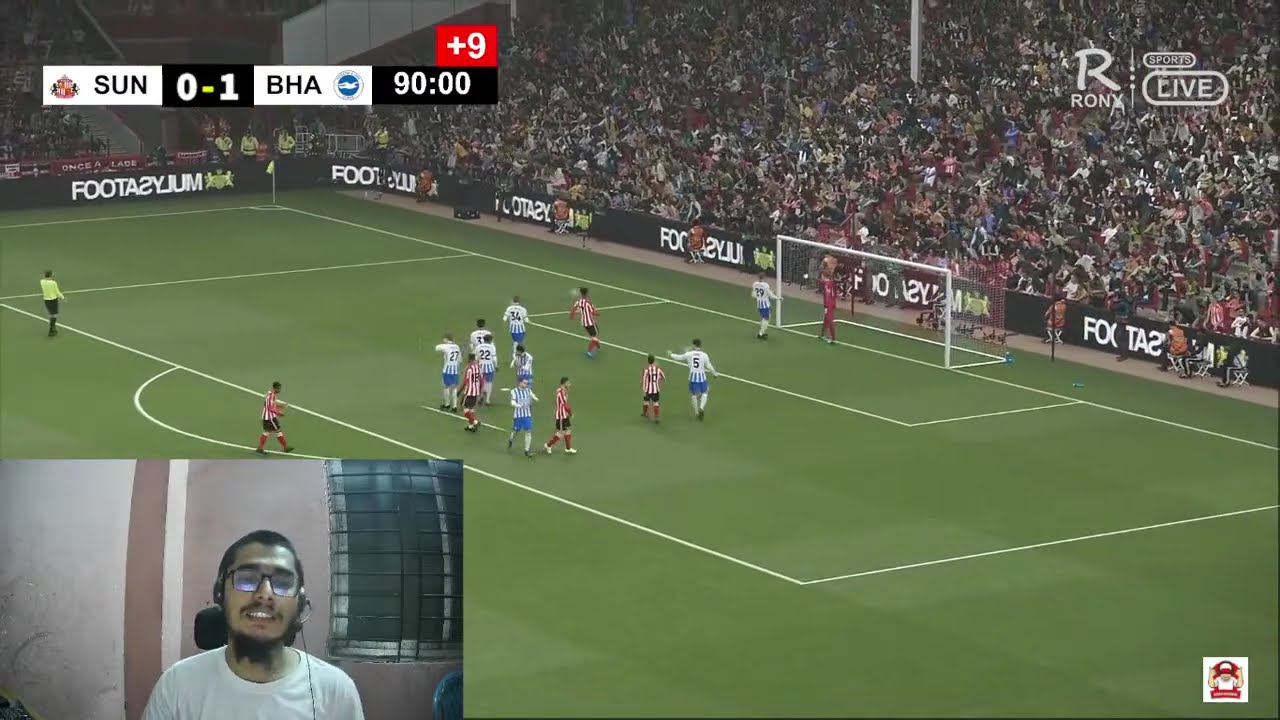 🔴LIVE : Sunderland vs Brighton | English Premier League 2026 | Full Match | PES 21 Simulation
